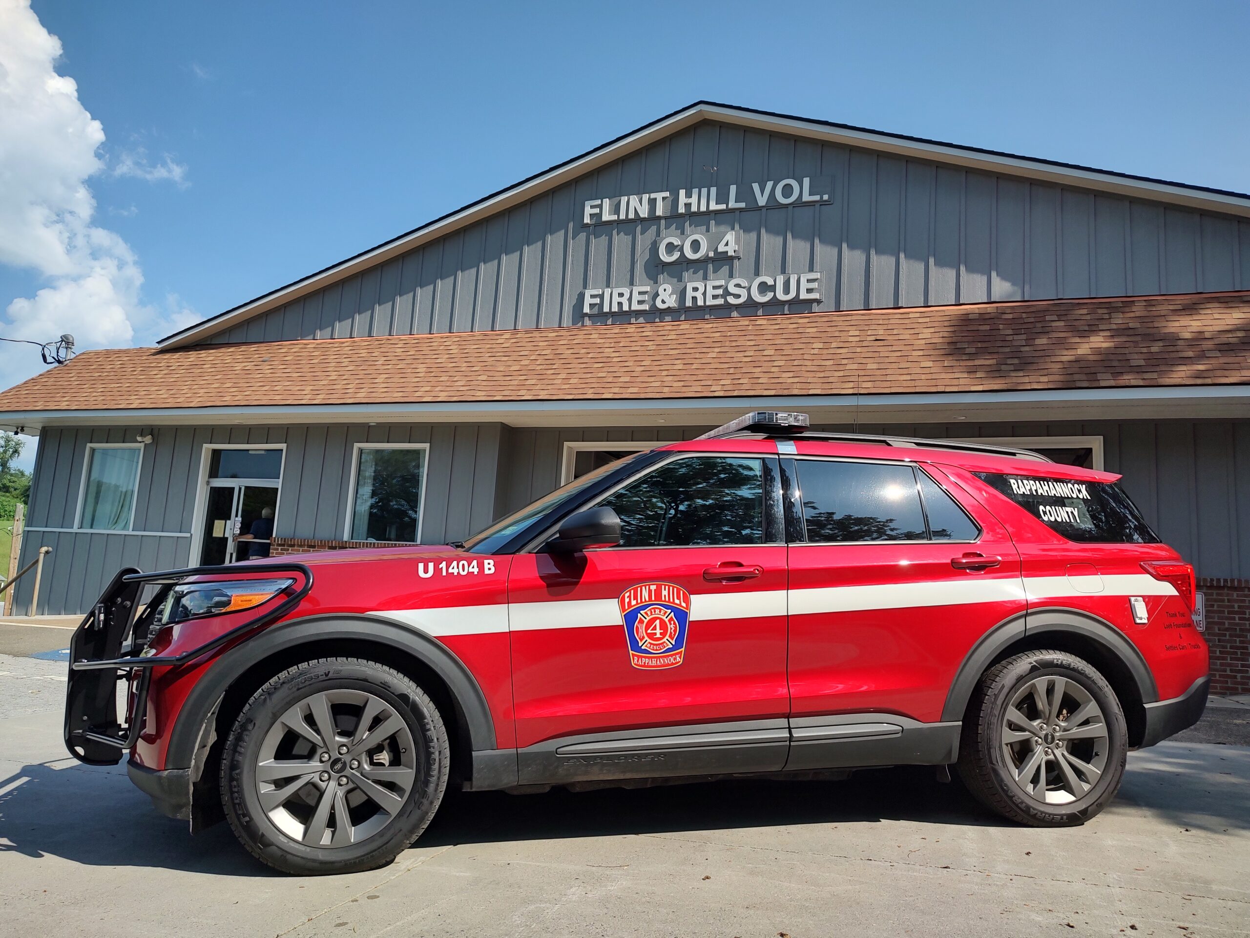 Flint Hill Fire and Rescue Utility Vehicle B