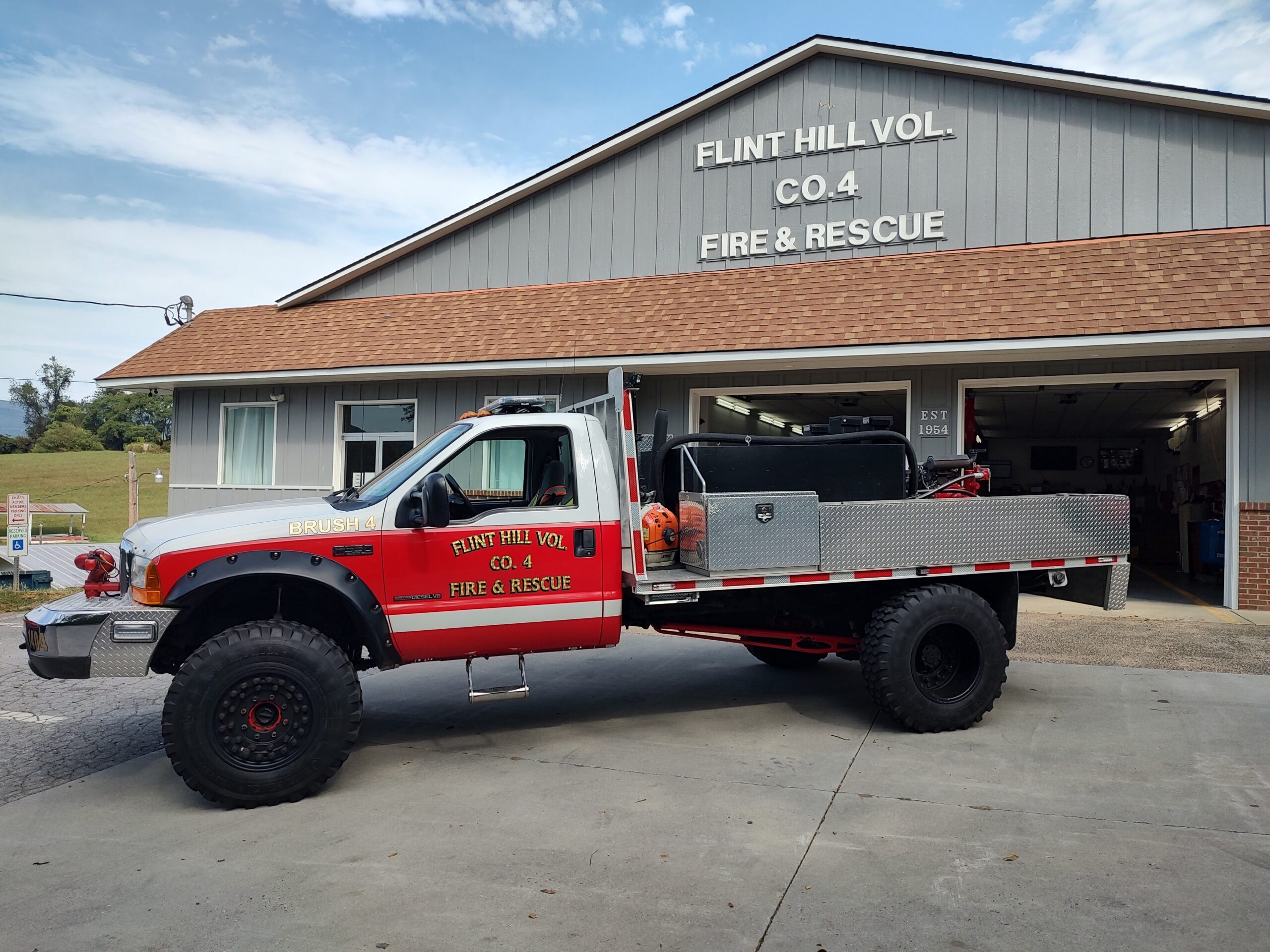 Flint Hill Fire and Rescue Brush Truck